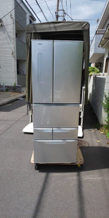 東芝 501L 6ドア冷凍冷蔵庫 GR-K50FR(S)の出張査定で、大田区へ行ってきました。
