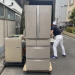 【日立製】6ドア冷蔵庫 R-F48MG 2021年製の査定依頼の為、江戸川区に出張してきました。