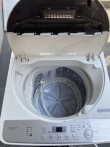 SHARP(シャープ)4.5㎏ 全自動洗濯機 ES-GE4C-T 2018年製