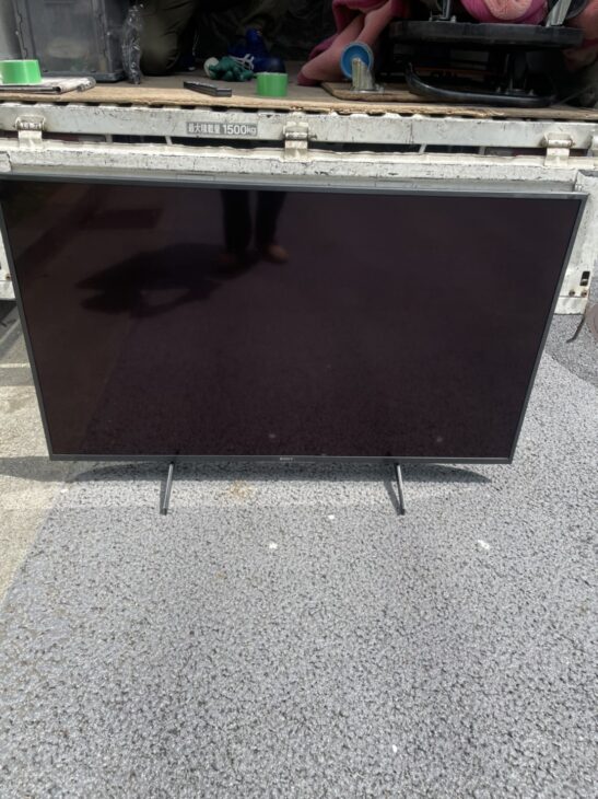 ソニー 49型４K液晶テレビ KJ-49X8000H の出張査定で新宿区へ行ってきました。