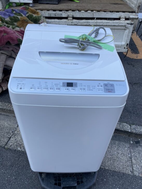 SHARP（シャープ）5.5kg 電気洗濯乾燥機 ES-TX5C-S 2019年製