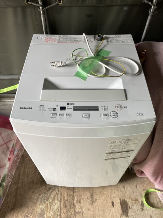 【出張買取】TOSHIBA（東芝）4.5㎏ 全自動洗濯機 AW-45M7 2019年製をお売り頂き新座市へ行ってきました。