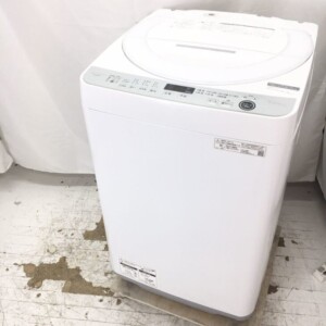 生活家電 洗濯機 6kg 全自動洗濯機 ES-GE6C-W ｜出張買取MAX