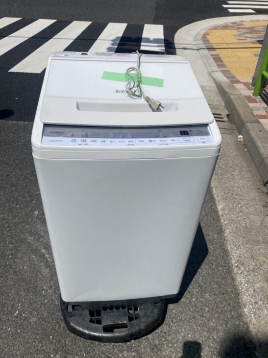 HITACHI（日立）7.0㎏ 全自動洗濯機 BW-V70F(W) 2020年製