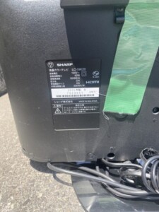 SHARP(シャープ)19型液晶テレビ LC-19K20 2015年製