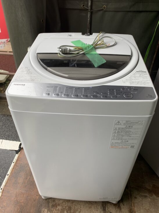 TOSHIBA(東芝) 7.0㎏ 全自動洗濯機 AW-7G9BK 2021年製