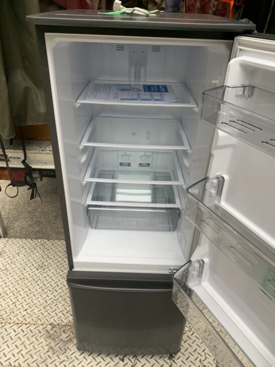 2021年式】MITSUBISHI（三菱）168L 2ドア冷蔵庫 MR-P17F-Hを川口市にて