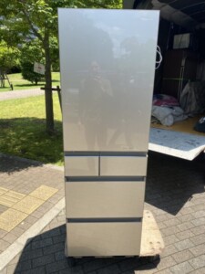 Panasonic(パナソニック)450L 5ドア冷蔵庫 NR-E455PXL-N 2020年製