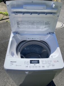 Hisense(ハイセンス)7.5㎏ 全自動洗濯機 HW-G75A 2021年製