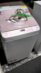 SHARP(シャープ)5.5㎏ 電気洗濯乾燥機 ES-TX5A-P 2017年製