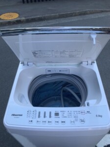 Hisense(ハイセンス) 5.5kg全自動洗濯機 HW-G55B 2020年製