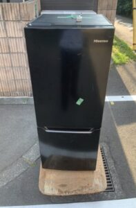 Hisense(ハイセンス) 150L 2ドア冷蔵庫 HR-D15C 2020年製