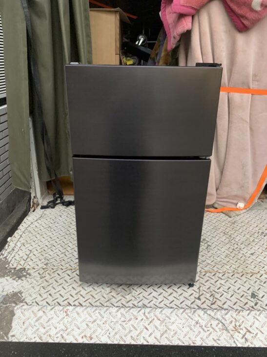 Maxzen(マクスゼン) 87L 2ドア冷蔵庫 JR-087ML01GM 2021年製