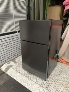 Maxzen(マクスゼン) 87L 2ドア冷蔵庫 JR-087ML01GM 2021年製