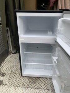 Maxzen(マクスゼン) 87L 2ドア冷蔵庫 JR-087ML01GM 2021年製