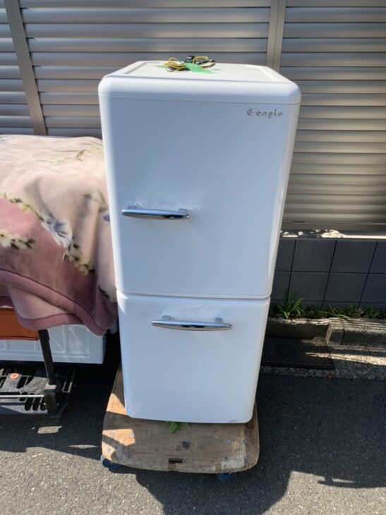 エディオン 149L 2ドア冷蔵庫 ANG-RE151-A1 2019年製