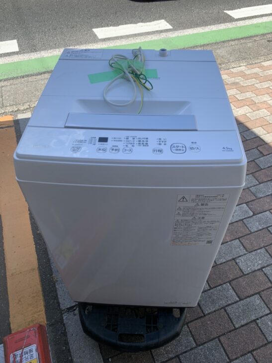 TOSHIBA（東芝）4.5㎏ 全自動洗濯機 AW-45M9 2021年製