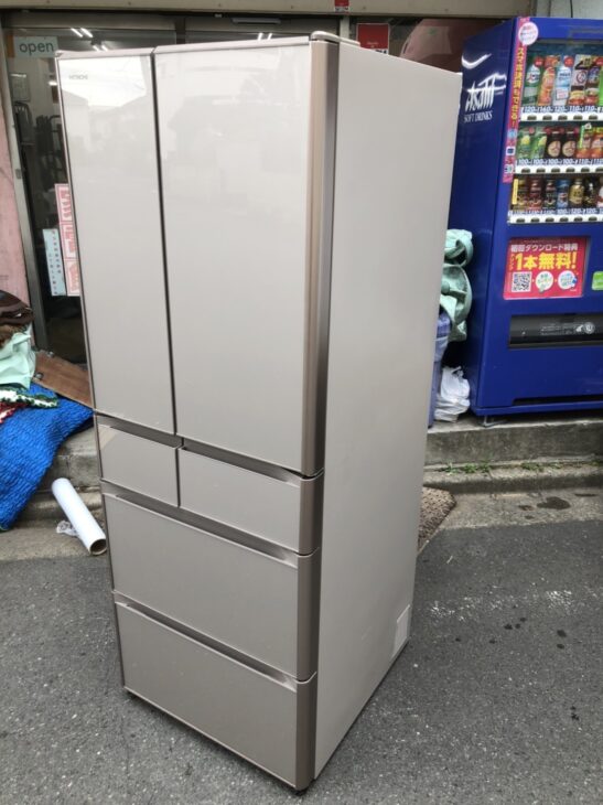 HITACHI(日立) 555L 6ドア冷凍冷蔵庫 R-XG56J(XN) 2019年製