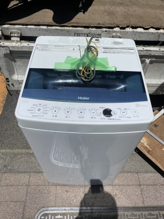 ハイアール製の全自動洗濯機（2019年製）で、新座市野火止へ ｜出張買取MAX