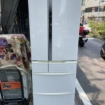 Panasonic（パナソニック）455L 6ドア冷蔵庫 NR-FV46A-W 2015年製