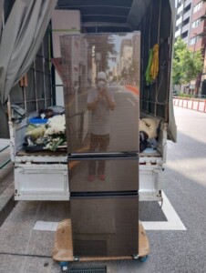 MITSUBISHI(三菱)300L 3ドア冷蔵庫 MR-CX30BKF-BR 2021年製