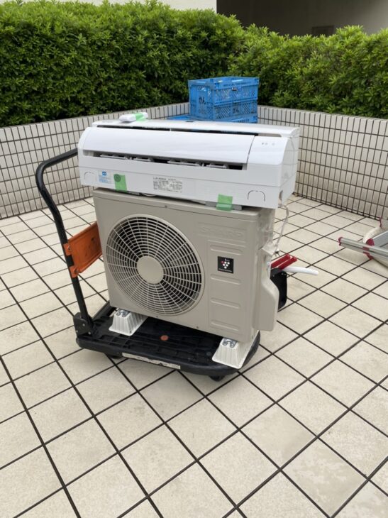 2021年製の高年式】SHARP製ルームエアコン AY-N22N-W【三鷹市の