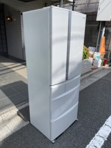 Panasonic(パナソニック)451L 6ドア冷蔵庫 NR-FV45V5-H 2019年製