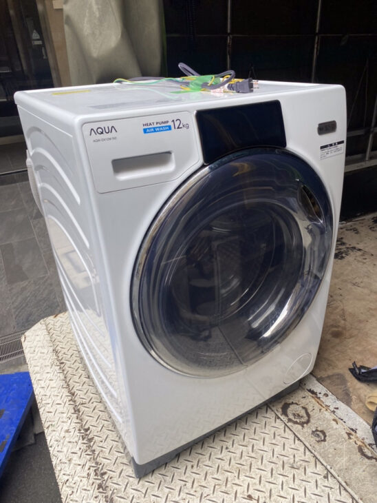 【期間限定送料無料】AQUA AQW-DX12M ドラム式洗濯乾燥機