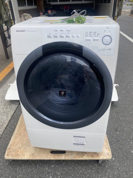 SHARP（シャープ）7.0㎏ ドラム式洗濯乾燥機 ES-S7D-WL 2019年製