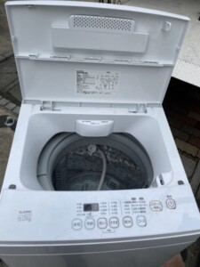 ELSONIC(エルソニック)5.0㎏ 全自動洗濯機 EM-L50S2 2020年製