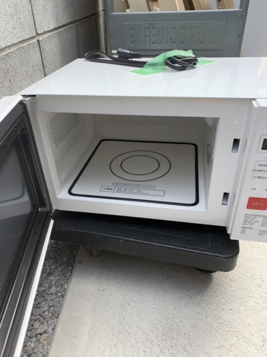 エルソニック製（電子レンジ、洗濯機、炊飯器）をお売り頂き、横浜市へ