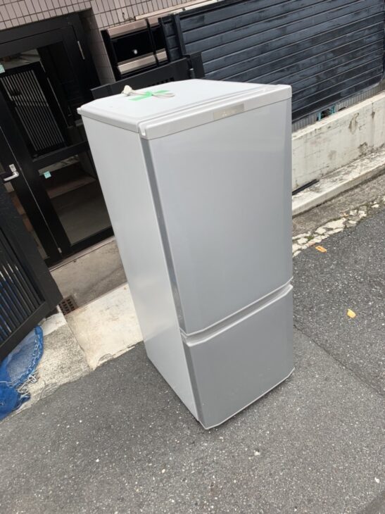 千葉県習志野市】三菱の2ドア冷蔵庫 MR-P15C-S 2018年製 ｜出張買取MAX