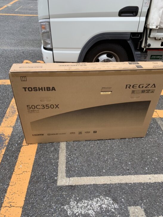 新品未開封品】東芝 REGZA 4K液晶50型テレビ 50C350X 2020年製 ｜出張
