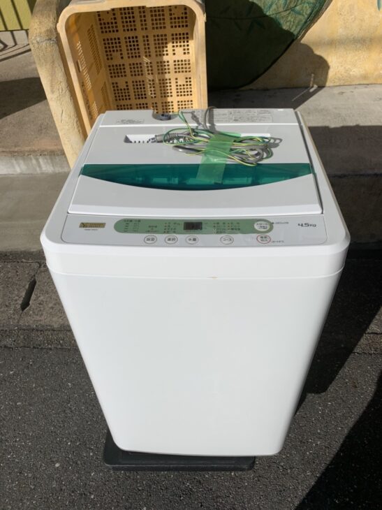 YAMADA（ヤマダ）4.5㎏ 全自動洗濯機 YWM-T45G1（2020年製造）を朝霞市