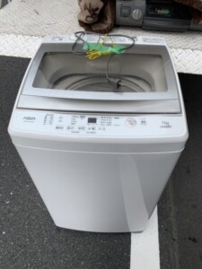 AQUA(アクア)7.0㎏ 全自動洗濯機 AQW-GP70GJ 2019年製
