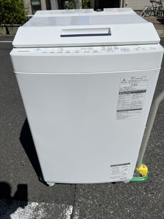TOSHIBA（東芝）7.0kg 全自動洗濯機 AW-7D8（W) 2020年製