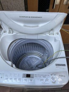 SHARP(シャープ)7.0㎏ 全自動洗濯機 ES-GE7B 2018年製