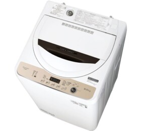 SHARP（シャープ） 全自動電気洗濯機 6.0kg ES-GE6F
