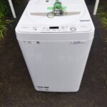 SHARP（シャープ）4.5㎏ 全自動洗濯機 ES-GE4D-C 2020年製