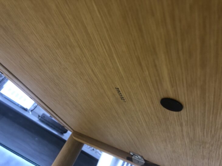 カンディハウス 丸テーブル ルントオムD EXテーブル 105 東京都港区