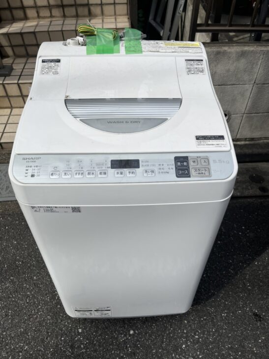 SHARP（シャープ）5.0㎏ 電気洗濯乾燥機 ES-TX5D-S 2020年製