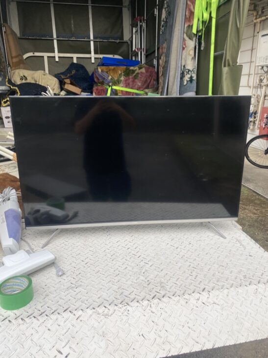 埼玉県朝霞市にて中古家電査定】TCL液晶テレビやニトリ2ドア冷蔵庫を