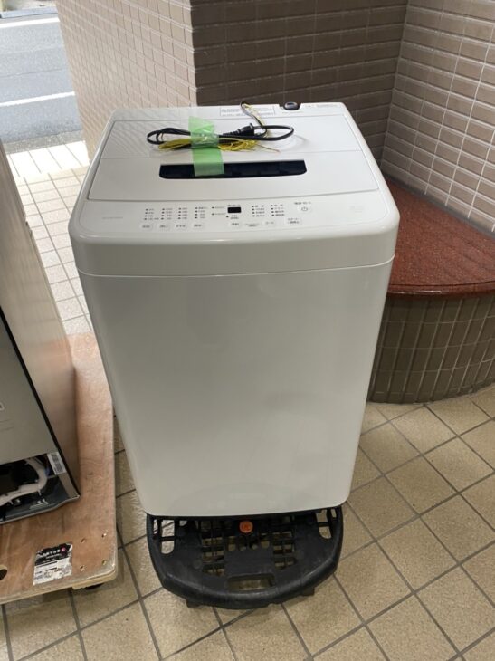 アイリスオーヤマ洗濯機 IAW-T504】【ハイセンス2ドア冷蔵庫HR-D15FB 