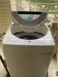 SHARP(シャープ)8.0㎏ 全自動電気洗濯機 ES-GV8E-S 2020年製