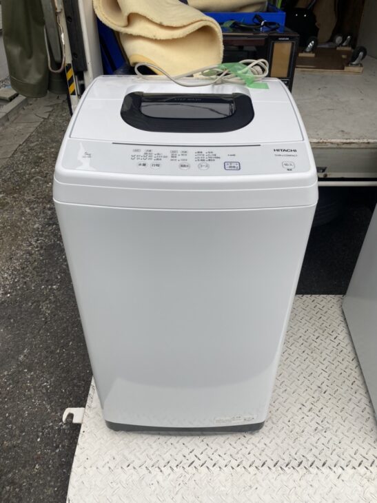 HITACHI（日立）5.0㎏ 全自動電気洗濯機 NW-50F 2021年製
