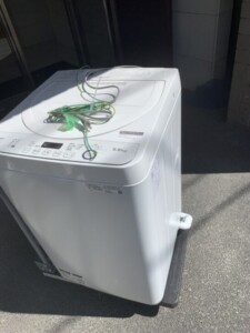 SHARP(シャープ)5.5㎏ 全自動電気洗濯機 ES-GE5D-W 2020年製