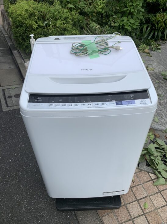 HITACHI（日立）8.0㎏ ビートウォッシュ 全自動電気洗濯機 BW-V80B 2018年製