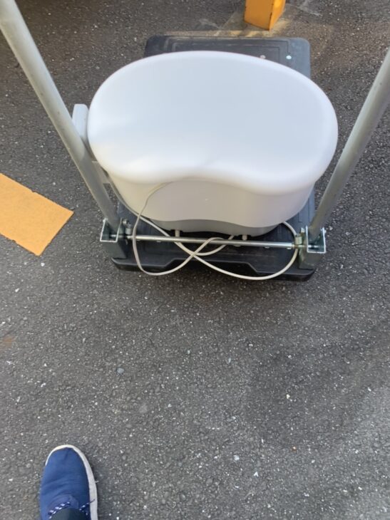 埼玉県富士見市】パナソニックのスチームフットスパ EH2862Pを出張にて