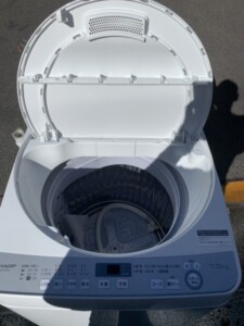 SHARP(シャープ)7.0㎏ 全自動電気洗濯機 ES-GE7D-W 2020年製
