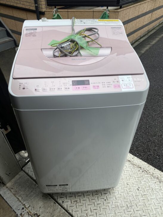 千葉県習志野市で 無料引取】SHARP製洗濯乾燥機（2017年製）と2ドア ...